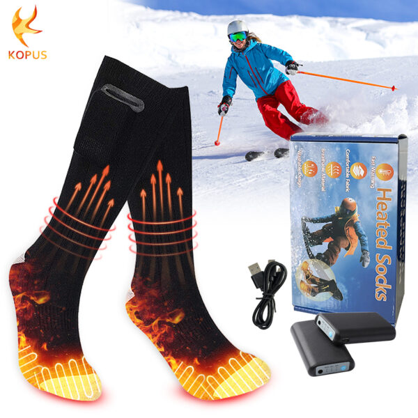 Rechargeable Heated Socks for Winter Warmth – Perfect for All Winter Activities - Image 5